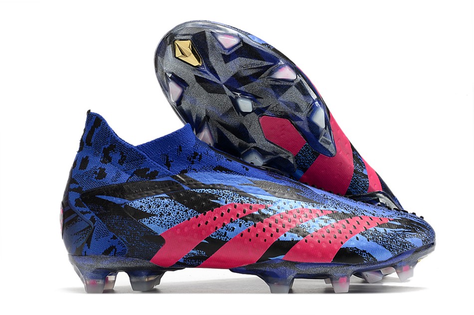 Adidas Predator Accuracy+ FG - bleu rose